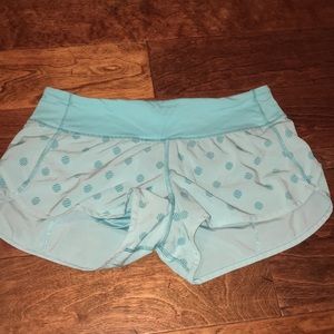 Lululemon speed shorts